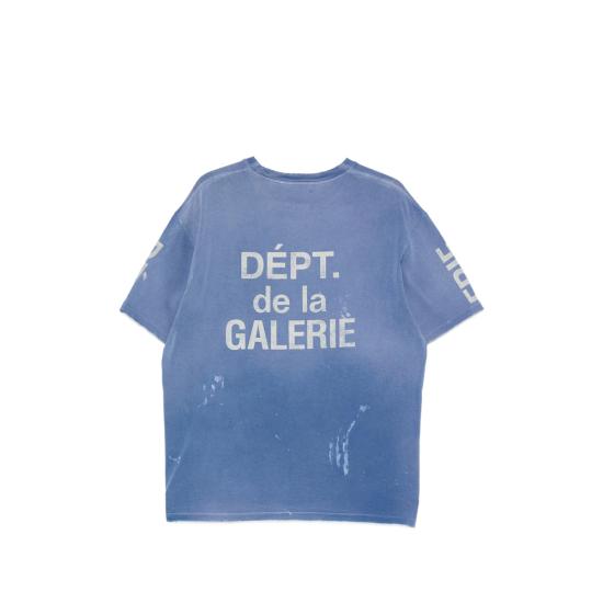 26FW 갤러리 디파트먼트 반팔 티셔츠 TOP039 FRBLU BLUE - GALLERY DEPT