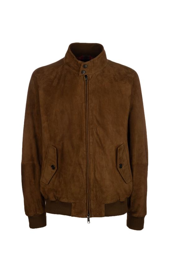 26SS 바라쿠타 G9 스웨이드 자켓 BRCPS0939UT2623 699 DARK OLIVE