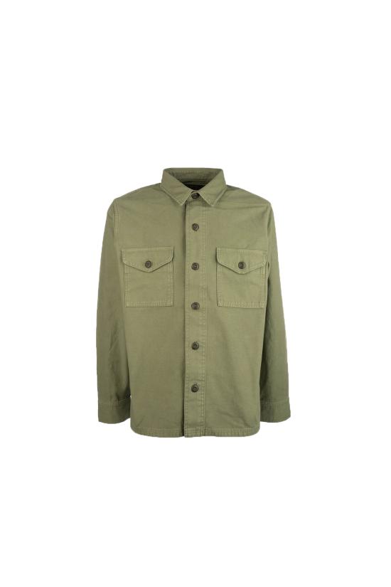 26SS 필슨 긴팔 셔츠 FM0SH0015W0097 391 WASHED FATIGUE GREEN