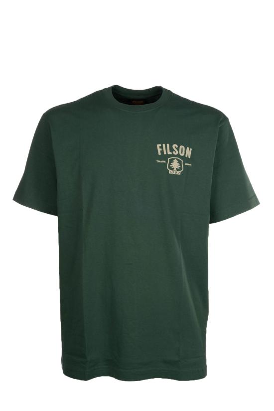 26SS 필슨 반팔 티셔츠 FMTEE0141K0260 340 MALLARD GREEN