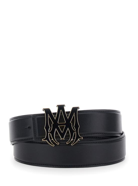 26FW 아미리 가죽 벨트 AMACBL1011001 Black