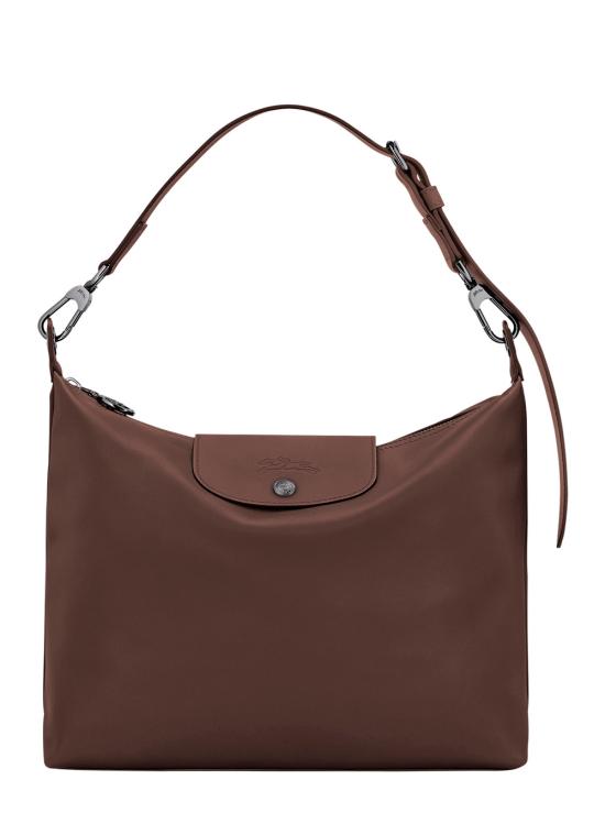 26FW 롱샴 르 플리아쥬 엑스트라 M 호보백 10189987002 Brown