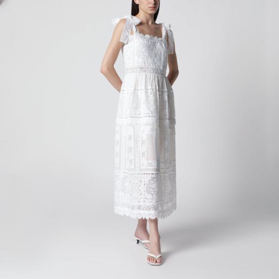26FW 짐머만 롱 원피스 9053DSS261PL White