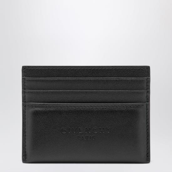 26FW 지방시 레더 안티고나 스탬프 카드 홀더 BK60G0K21L Black
