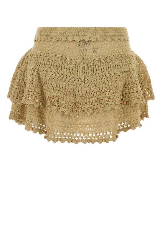 26SS 이자벨마랑 숏 스커트 SH0327FAD2L04I 90DT Beige o Tan - ISABEL MARANT