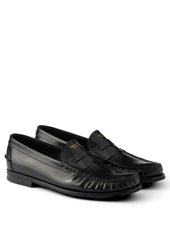 26FW 프라다 브러쉬드 레더 로퍼 2DB239FX000 055 F0002 NERO - PRADA