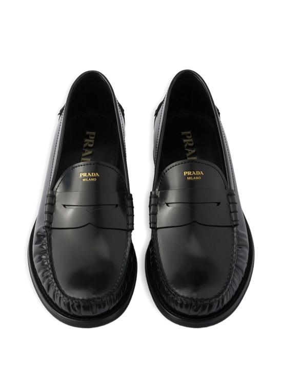 26FW 프라다 브러쉬드 레더 로퍼 2DB239FX000 055 F0002 NERO - PRADA