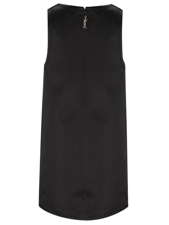 26SS 생로랑 숏 원피스 870784 Y1K44 1000 NOIR - SAINT LAURENT