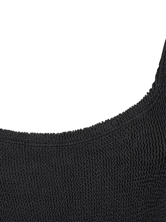 26SS 훈자 지 원피스 수영복 SSQUARE CR BLACK - HUNZA G