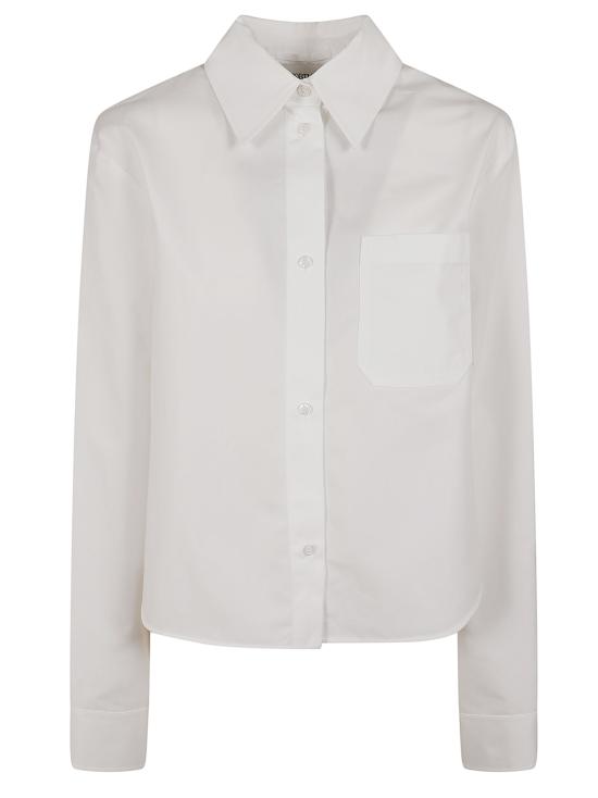 26SS 막스마라 스포츠막스 셔츠 2612111041600 001 BIANCO OTTICO