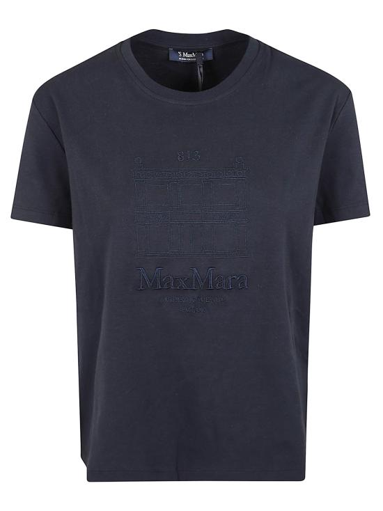 26SS 에스막스마라 반팔 티셔츠 2619971021600 010 BLU MARINO