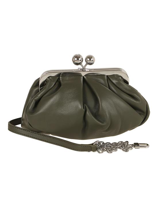 26SS 위켄드막스마라 프라티 스몰 쉽스킨 파스티치노 백 2615511164600 090 VERDE SCURO - WEEKEND MAX MARA