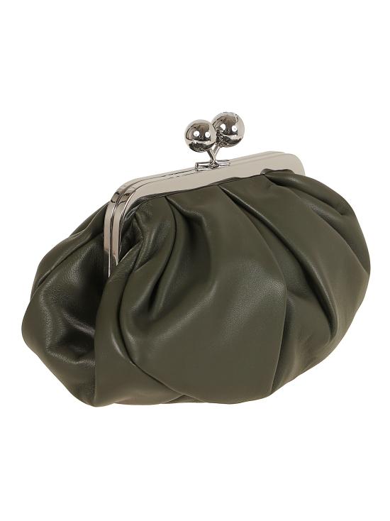26SS 위켄드막스마라 프라티 스몰 쉽스킨 파스티치노 백 2615511164600 090 VERDE SCURO - WEEKEND MAX MARA