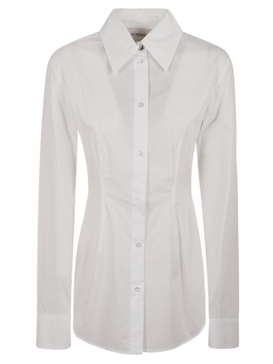 26SS 막스마라 스포츠막스 셔츠 2612191012600 001 BIANCO OTTICO