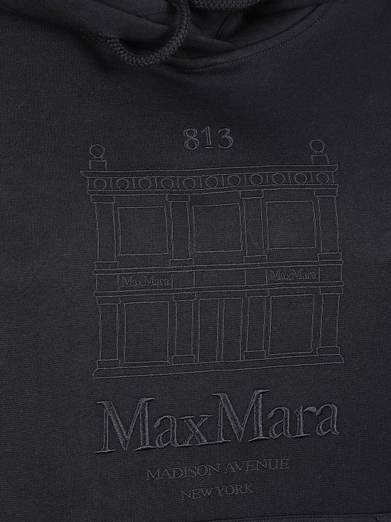 26SS 에스막스마라 후드 티셔츠 2619921021600 005 BLU MARINO - 'S MAX MARA