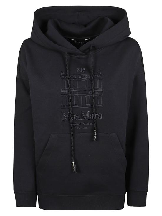 26SS 에스막스마라 후드 티셔츠 2619921021600 005 BLU MARINO