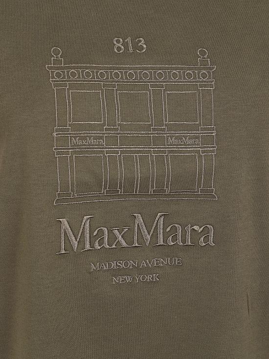 26SS 에스막스마라 반팔 티셔츠 2619971021600 009 VERDE KAKI - 'S MAX MARA