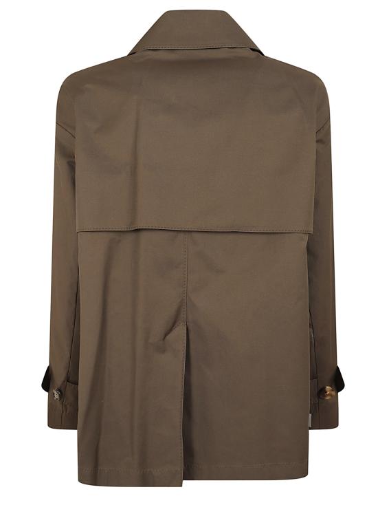 26SS 막스마라 더 큐브 트렌치 코트 2619021124600 003 VERDE - MAXMARA THE CUBE