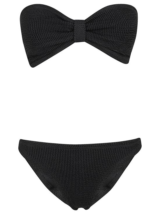 26SS 훈자 지 비키니 수영복 BJEAN CR BLACK