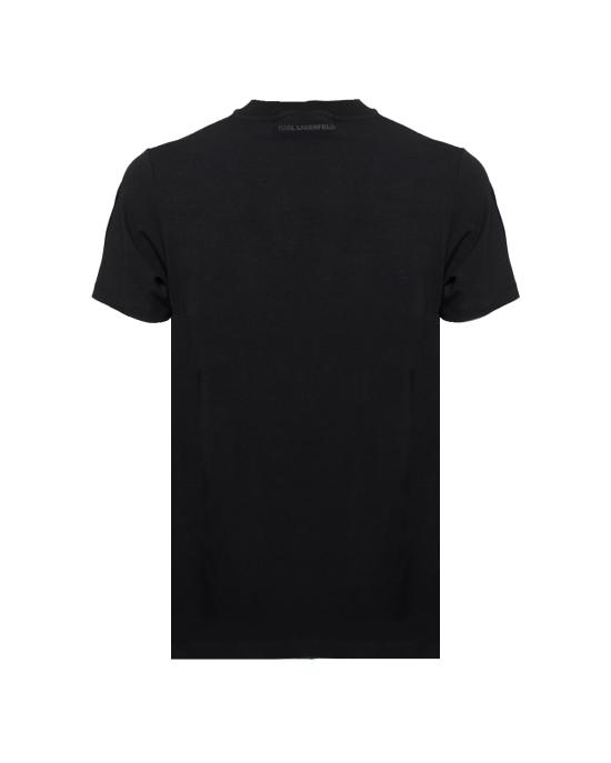  칼라거펠트 반팔 티셔츠 755082 532221 990 Black Blue NERO BLU - KARL LAGERFELD