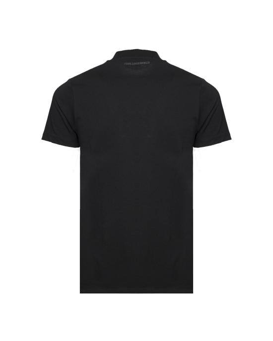  칼라거펠트 반팔 티셔츠 755048 532225 991 Black NERO - KARL LAGERFELD