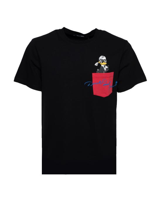  칼라거펠트 반팔 티셔츠 755098 532270 990 Black NERO