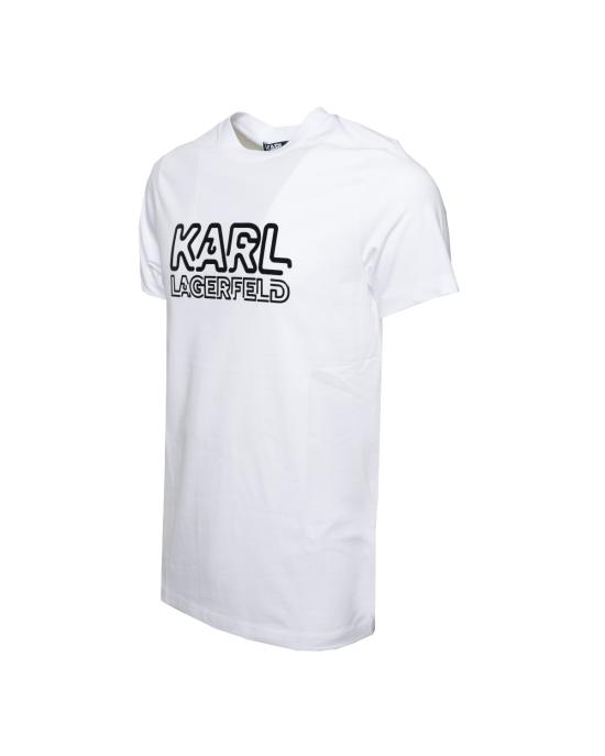  칼라거펠트 반팔 티셔츠 755048 532225 10 white BIANCO - KARL LAGERFELD
