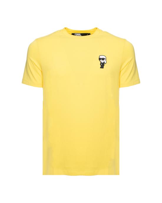  칼라거펠트 반팔 티셔츠 755027 532221 130 Yellow GIALLO