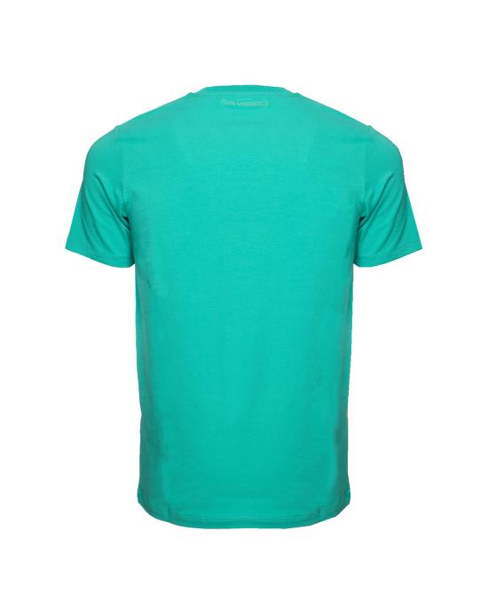  칼라거펠트 반팔 티셔츠 755027 532221 530 Green VERDE - KARL LAGERFELD