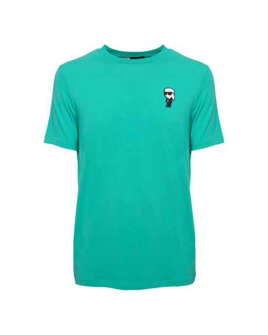  칼라거펠트 반팔 티셔츠 755027 532221 530 Green VERDE
