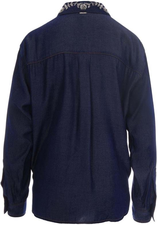 26SS 리우조 셔츠 UA6274D489477000 NAVY - LIU JO