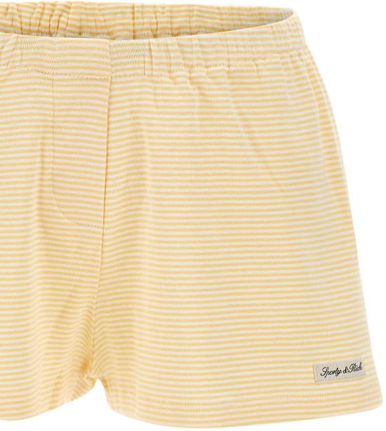 26SS 스포티앤리치 숏팬츠 SH06276326YE34ALMOND YELLOW - SPORTY & RICH