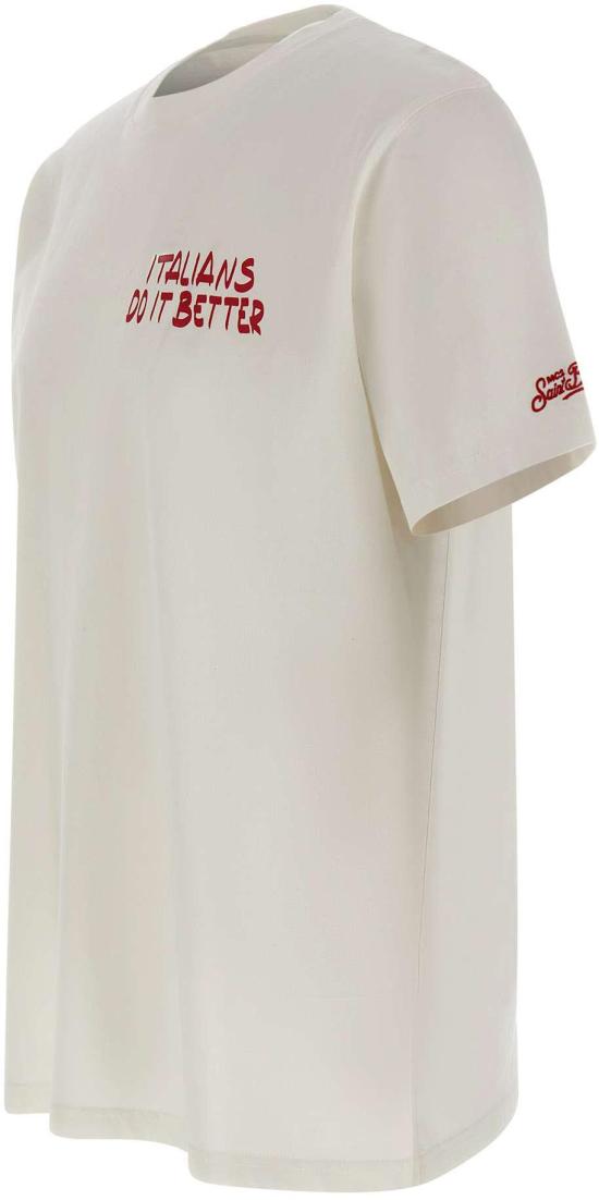 26SS 세인트바쓰 반팔 티셔츠 PRL000204504L WHITE - MC2 SAINT BARTH