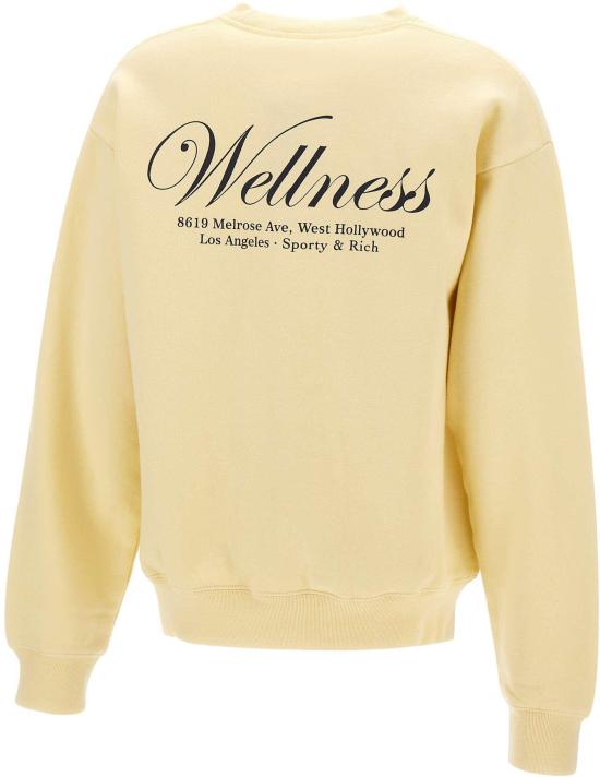 26SS 스포티앤리치 스웨터 ST09876083YE02ALMOND YELLOW - SPORTY & RICH