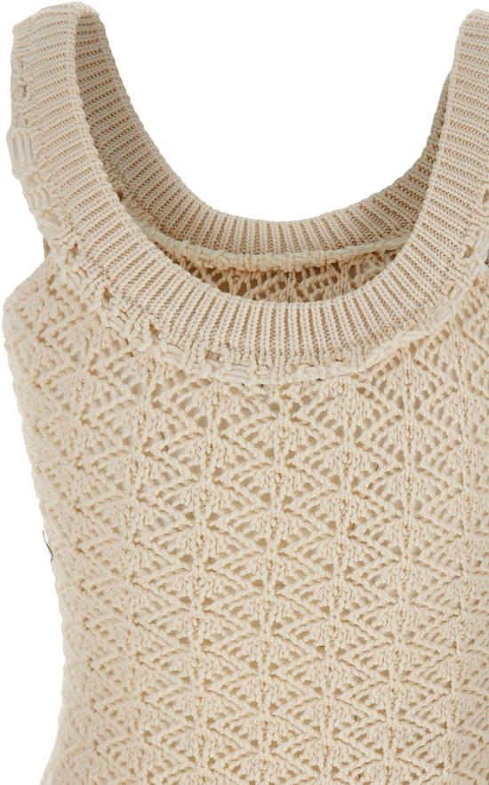 26SS 블루마린 민소매 티셔츠 2M692AN0103 WHITE - BLUMARINE