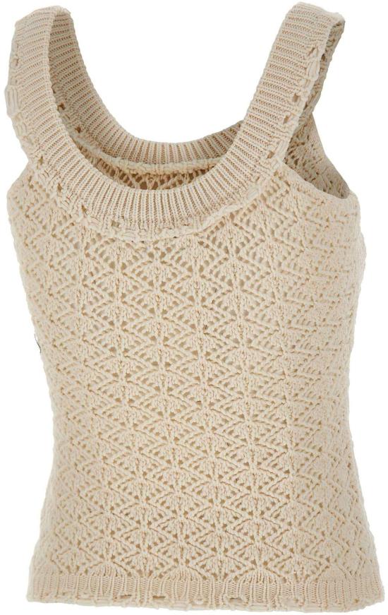 26SS 블루마린 민소매 티셔츠 2M692AN0103 WHITE - BLUMARINE
