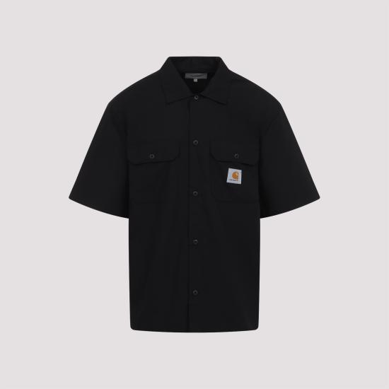 26SS 칼하트 WIP 숏슬리브 크래프트 셔츠 I035232 89XX BLACK DOM