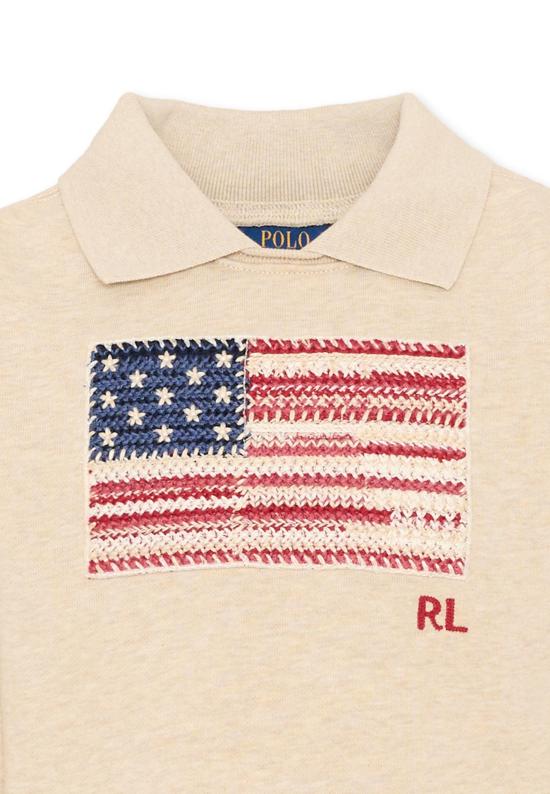26FW [키즈] 랄프 로렌 티셔츠 B19952001 BEIGE - RALPH LAUREN