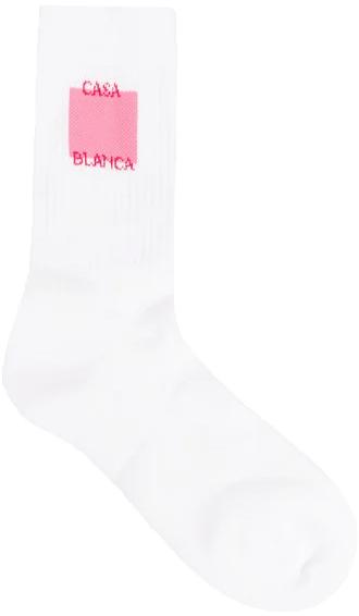 26SS 카사블랑카 양말 ASS26ACC01002 WHITE
