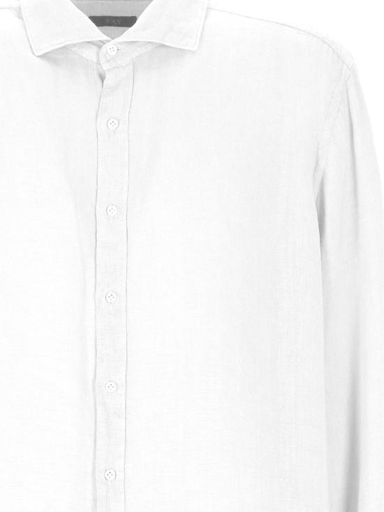 26SS 페이 긴팔 셔츠 NCMA152259T HTKB012 Bianco Sporco - FAY