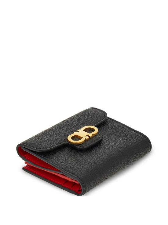 26FW 살바토레 페라가모 간치니 멀티 포켓 반지갑 220961 0785777 NERO - SALVATORE FERRAGAMO