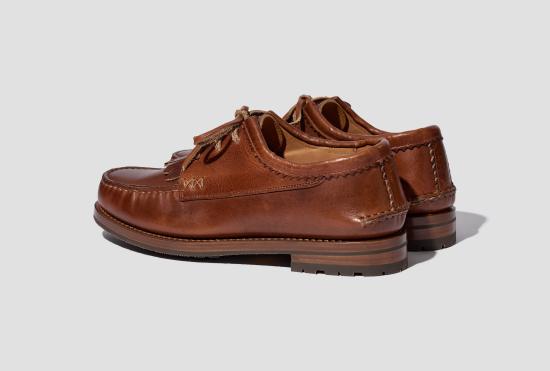 26SS YUKETEN 로퍼 비브람 투스카니 위스키를 곁들인 이탈리안 블러셔 - YIBT-T26713-SMU - OTHER BRANDS