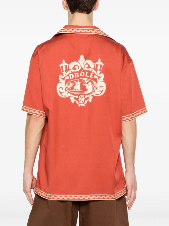 26SS 드롤드무슈 반팔 셔츠 KSH228CLY001 AB024694 M - DROLE DE MONSIEUR