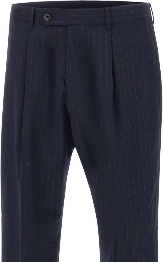 26SS 폴 스미스 스트레이트 팬츠 M1R408ZV0289747 NAVY - PAUL SMITH
