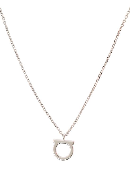 26FW 살바토레 페라가모 목걸이/팬던트 7601330696659 Metallic - SALVATORE FERRAGAMO
