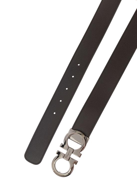 26FW 살바토레 페라가모 간치니 레더 벨트 6755420689112 Brown - SALVATORE FERRAGAMO