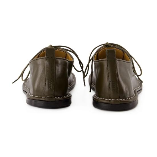 25SS 아미 로퍼 USV022 AL0095 377 khaki - AMI