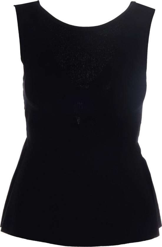 26SS 리우조 긴팔 티셔츠 WA6468MS55N22222 BLACK
