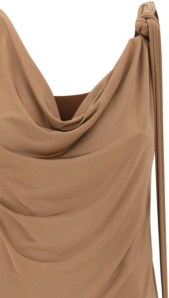 26SS 블루마린 민소매 티셔츠 2C455AN0826 BEIGE - BLUMARINE