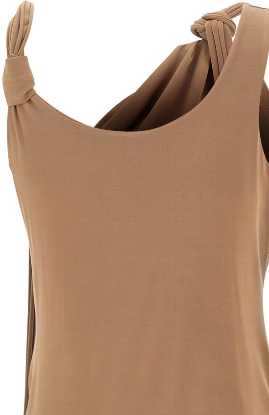 26SS 블루마린 민소매 티셔츠 2C455AN0826 BEIGE - BLUMARINE